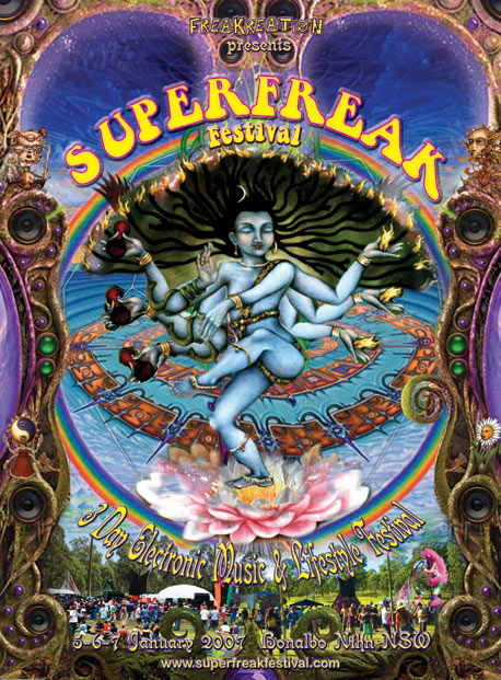 Superfreak Festival Poster